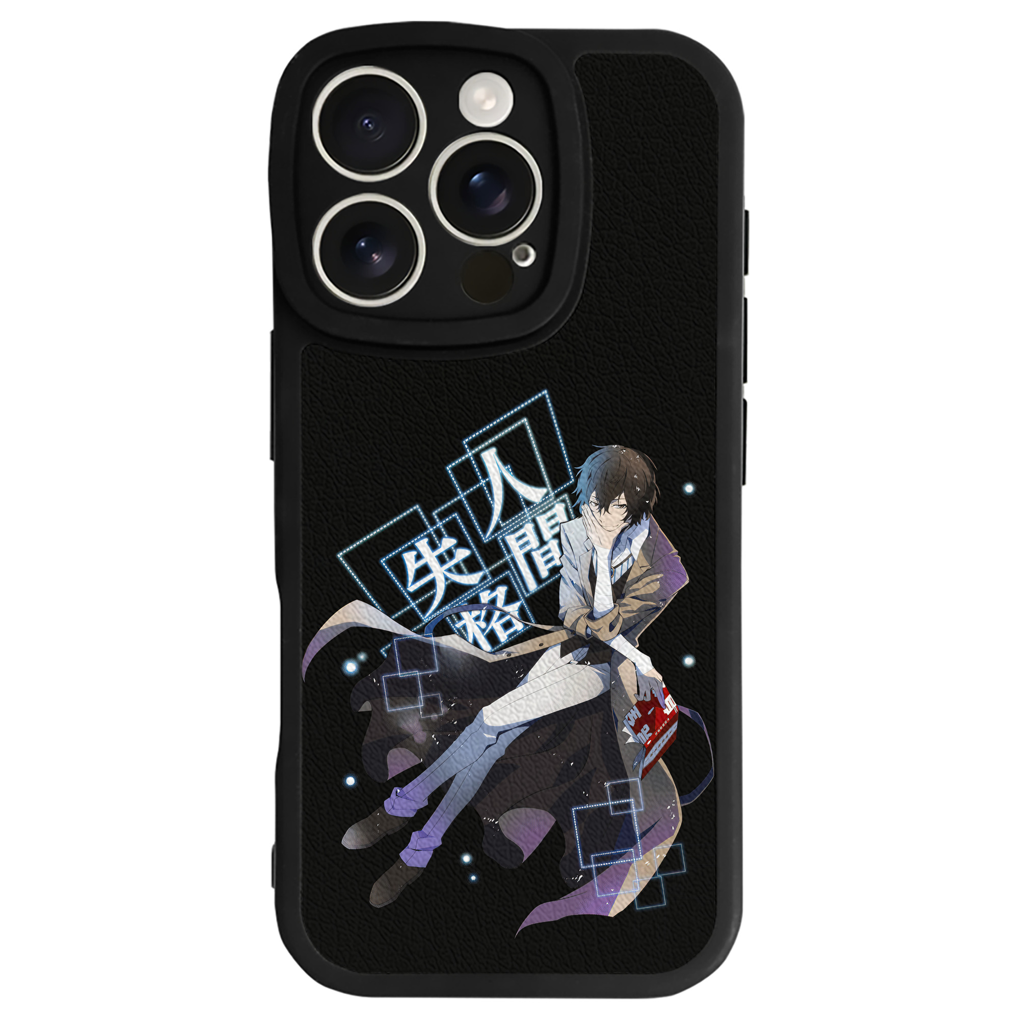 （画像用） 文豪ストレイドッグス Bungo Stray Dogs 【iPhone 16シリーズ対応】シリコンスマホケース（レザー調） 材質：シリコン